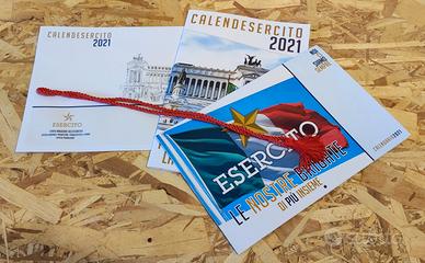 2 Calendari Esercito 2021 NUOVI