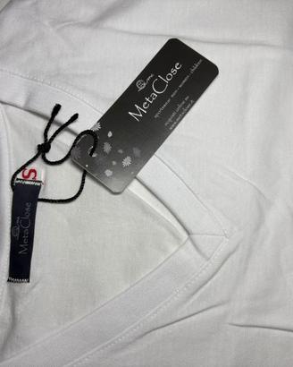 maglia uomo manica lunga con collo a V