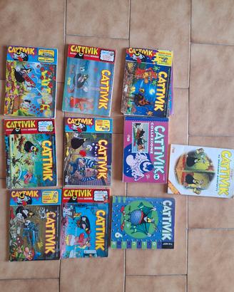 Lotto Cattivik 10 Albi Fumetti Vintage Anni 90