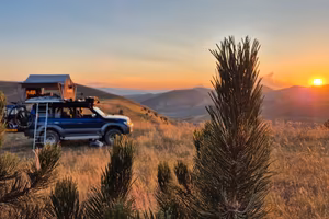 Toyota 4x4 camperizzato tenda tetto