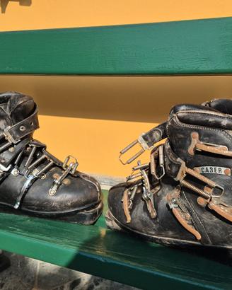 Scarponi da sci anni 70 usati