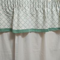 Tenda x finestra con mantovana incorporata
