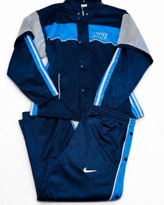 Tuta completa Nike vintage Made in USA blu L uomo