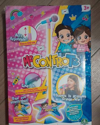 Microfono con asta "me contro te"