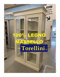 Mobile Cristalliera 100% Legno Massello