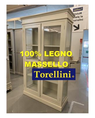 Mobile Cristalliera 100% Legno Massello