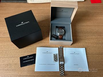 Hamilton Khaki Field Titanium 38mm blu