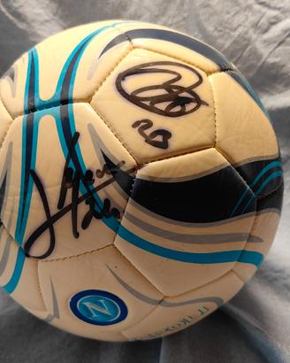 pallone calcio Napoli