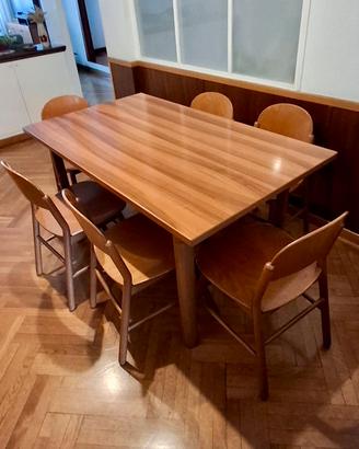 Arredamento vintage completo soggiorno