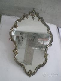 Console marmo con vetro specchio