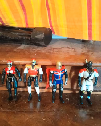 Lotto 4 Ninja Jiraiya Bandai
