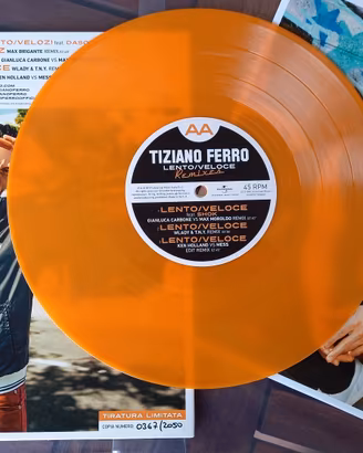 Tiziano Ferro - vinile - n° 367/2050