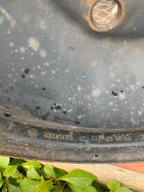 Cerchio ferro diametro 14 fiat 500