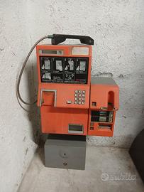 Cabina telefonica pubblica sip anni 80