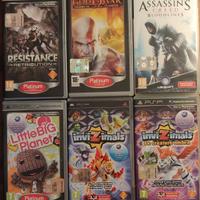 Bundle 6 giochi PSP