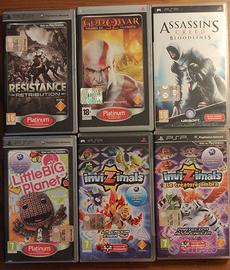 Bundle 6 giochi PSP