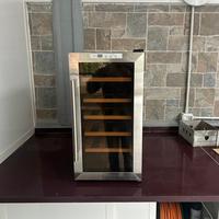 Cantinetta vino Cavist - acciaio e legno nuova