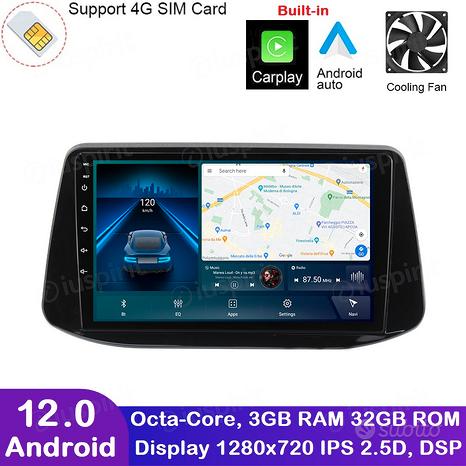 ANDROID autoradio navigatore Hyundai i30 2018 GPS