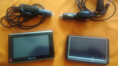 Navigatore Becker e Garmin