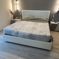 Letto matrimoniale + materasso Eminflex