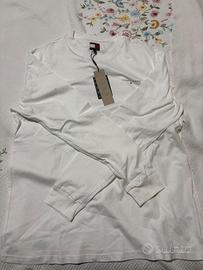Tommy Jeans T-shirt uomo bianca XL nuova