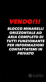 Blocco minarelli orizzontale