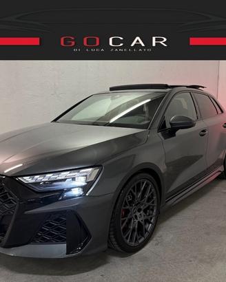 Audi RS3 2.5 Tfsi Quattro Tetto Garanzia e Taglian
