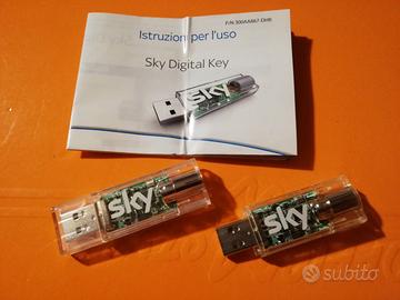 SKY DIGITAL KEY - DVB-T KEY DIGITALE TERRESTRE PER