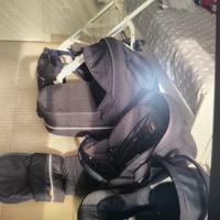 triology inglesina denim jeans + accessori + omag