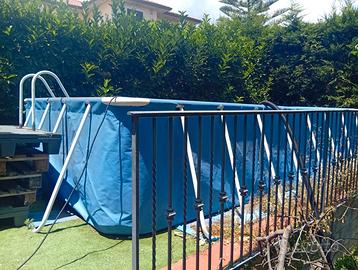 Piscina fuori terra come nuova