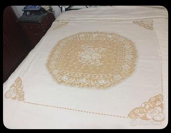 Copriletto in puro lino bellora ecru ‘