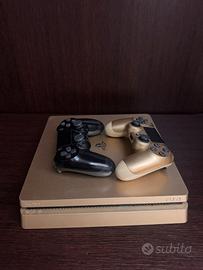 PS4 con 2 Joypad Oro Limited Edition