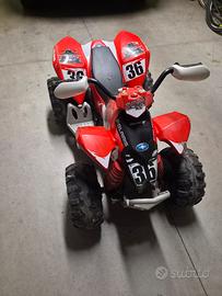 quad polaris peggio perego a batteria