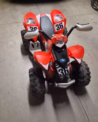 quad polaris peggio perego a batteria