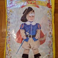 costume carnevale Gatto stivali tg. 3/4 anni