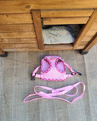 Harnais anti-traction rose pour chien Supet - NEUF