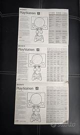 libretti istruzioni play station 1