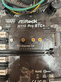 Scheda madre ASROCK  H110 PRO BTC+ 