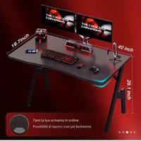 scrivania gaming 