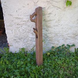 Grande pialla da falegname in legno primi ’900