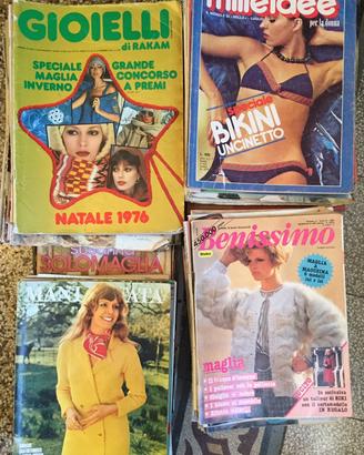 Riviste anni 70-80-90 donna