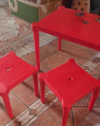 tavolino e sgabelli  IKEA