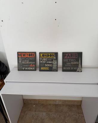 Set quadri urban