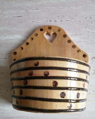 contenitore in legno 