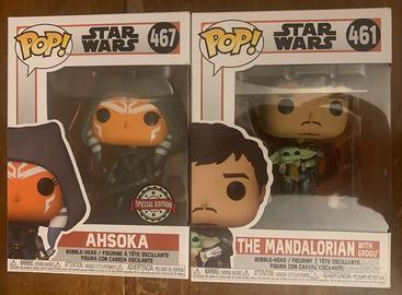 Funko pop star wars ahsoka e mandaloriano