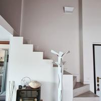 Appendiabiti di design acciaio bianco