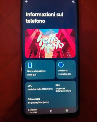 Motorola g05 256gb