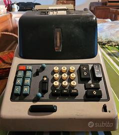 CALCOLATRICE OLIVETTI VINTAGE DIVISUMMA 24