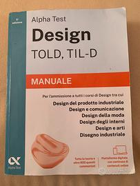 Alpha test DESIGN  MANUALE 5 edizione