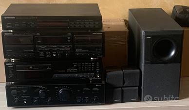 Impianto stereo completo Sony Pioneer